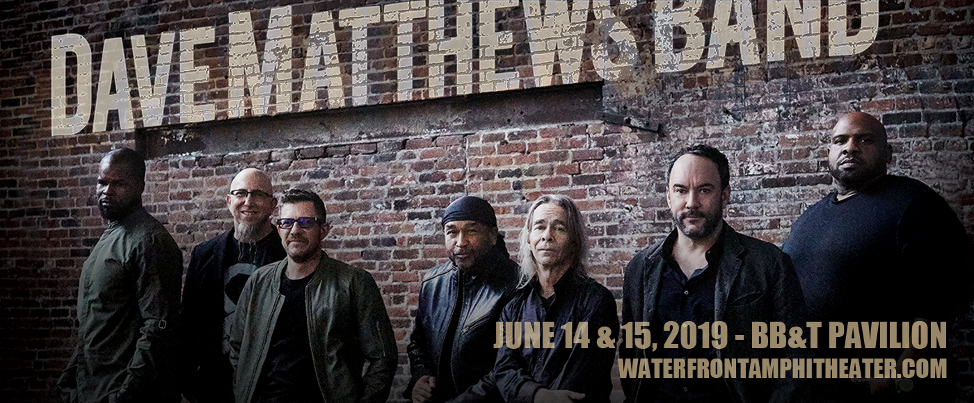 Dave Matthews Band Tickets 14th June Freedom Mortgage Pavilion at