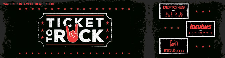 2017 Ticket to Rock (Includes All Performances at Festival Pier & BB&T Pavilion)