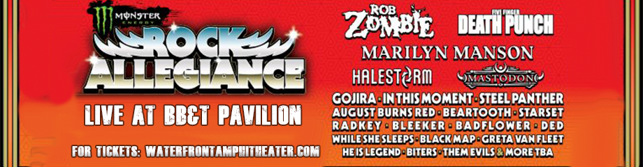 Rock Allegiance Tour: Rob Zombie, Five Finger Death Punch, Marilyn Manson & Halestorm