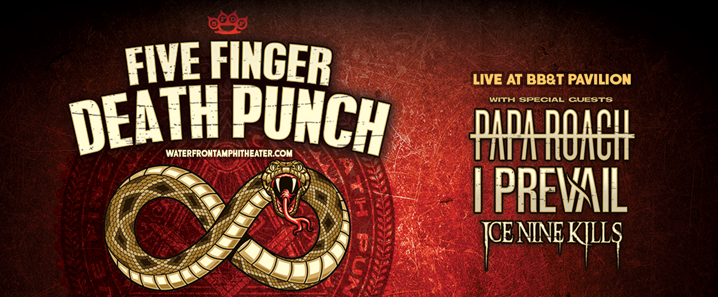 Five Finger Death Punch, Papa Roach, I Prevail & Ice Nine Kills [CANCELLED]