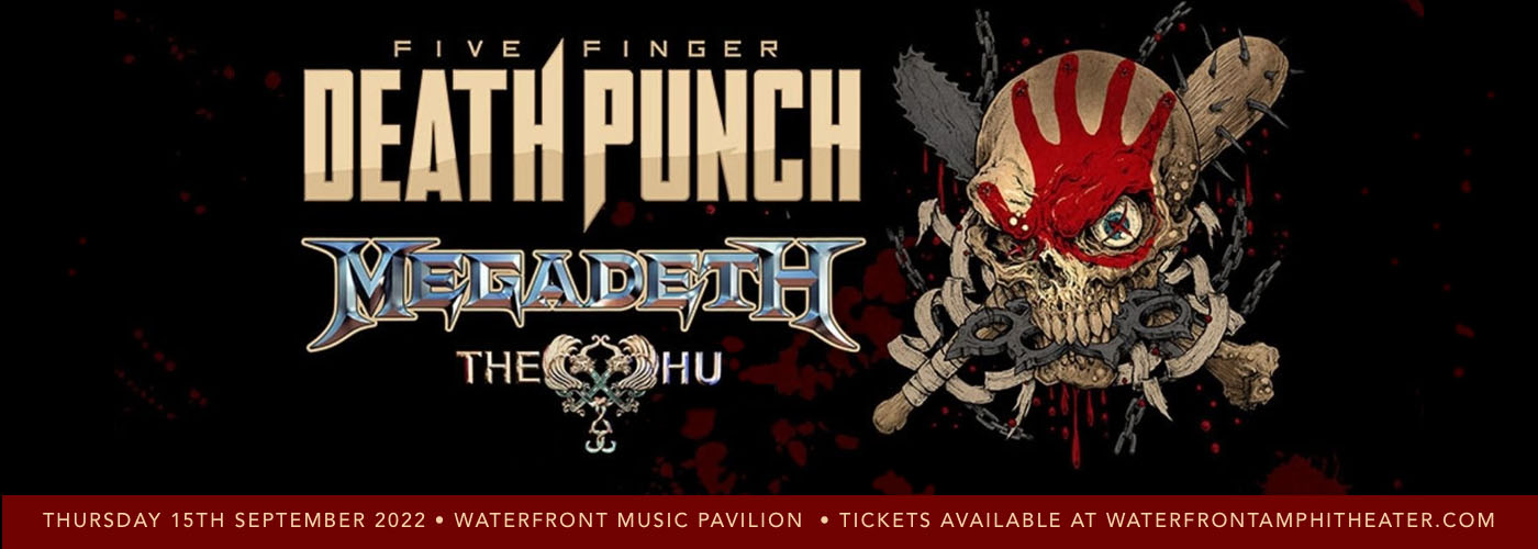 Five Finger Death Punch, Megadeth & The Hu